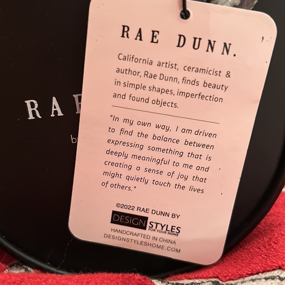 Rae Dunn metal caddy - Picture 4 of 8